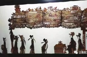 聯(lián)合國“世界人類非物質(zhì)文化遺產(chǎn)”南部皮影，來寺外桃源景區(qū)了！